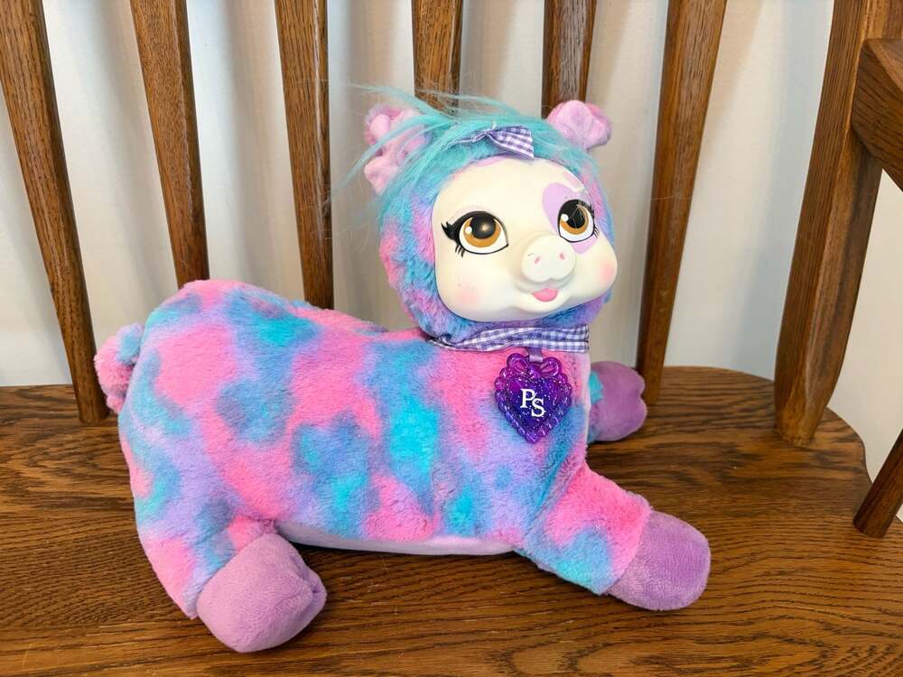 Just Play Piggy Surprise Paris Plush Tie-Dye Mommy Pig